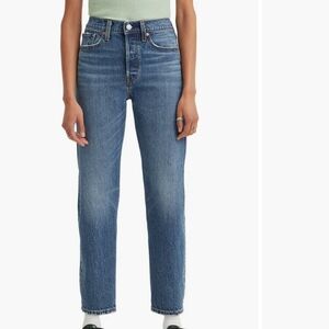 Levi's High Rise Blue Jeans for Women